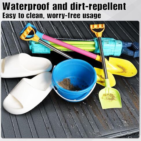 JOULARISE ترقية سجادة صندوق السيارة مع سجادات مسند الظهر لملحقات Hyundai Tucson 2022-2024 2025، أغطية المقعد الخلفي لبطانة البضائع TPE لجميع الأحوال الجوية لسيارة Hyundai Tucson (تناسب الغاز فقط) in Kuwait