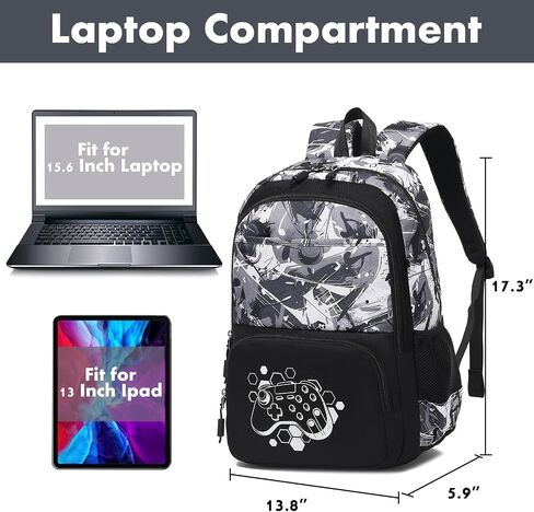 حقيبة ظهر للأطفال من CAMTOP للأولاد في المدارس وحقائب ظهر للمدرسة الابتدائية والمتوسطة in Kuwait