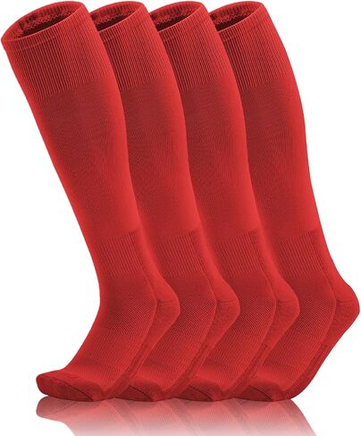 QBK Toddler To Youth Baseball/Softball Socks - Soccer T-Ball Team Sport Socks For Kids Boys And Girls in Kuwait