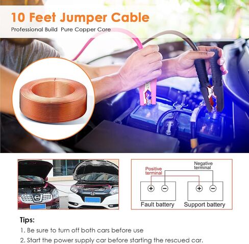 Car Emergency Safety Kit Bag, Car Emergency Kit with Digital Air Compressor, First Aid Kit, Heavy Duty Emergency Roadside Assistance Kit jumper, Tow Strap, Tire Repair Kit, Hammer for Women, Men, Teen in Saudi Arabia