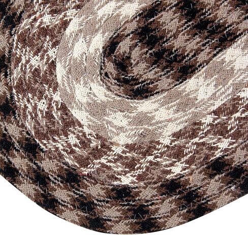 Better Trends Denali Collection 100% Cotton 15 Piece Set Braided Rug Set in Hunter in Saudi Arabia
