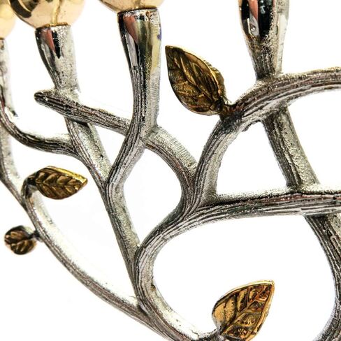 شمعدان شجرة الرمان المطروق بالذهب والفضة in Kuwait