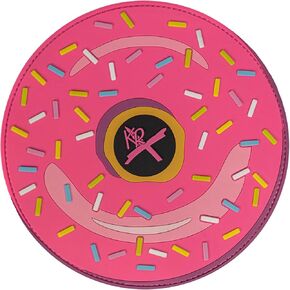KR Strikeforce Round Shammy Leather Pad Pink Donuts