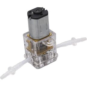 Micro Peristaltic Pump, 1ml / min 0.001m Titration Self Priming Pump Miniature, Metering Measuring Liquid Dosing Pump for Beauty Medical Instruments