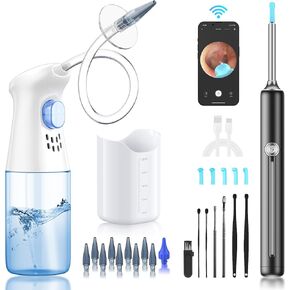Ear Wax Removal - Ear Cleaner - Ear Camera - Ear Wax Removal Kit - Ear Wax Removal Tool Camera - 1080HD Effective for Cleaning Ear Wax Build-Up