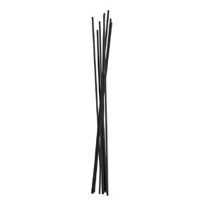 Schwarzlose Reed Diffuser Sticks - Diffuser Sticks with Refreshing and Long Lasting Aroma - Air Fresheners Stick for Home Fragrance - Fragrance Diffuser Sticks Easy to Use - Black - 8 Pc