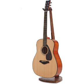Bass Guitar Stand, Floating Bass Stand for Studio Living Room, Handcrafted Wood Electric Guitar Stand, Gorgeous Guitar Stand Floor for Acoustic Guitar, Banjo, Mandolin, Guitar Gifts for Men