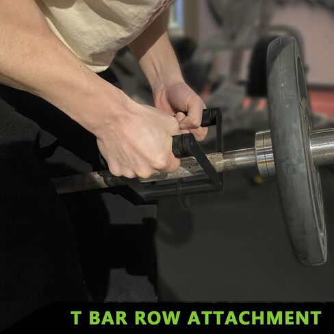 Tricep Press Down Bar, V Bar Cable Attachment, Heavy Duty Steel with Non-Slip Rubber Grip (Black) in Saudi Arabia
