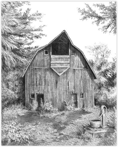 Royal & Langnickel Sketching Old Country Barn (SKBN1) in Saudi Arabia
