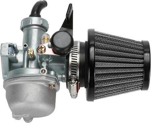 YOXUFA PZ22 22mm Carburetor Carb 38mm Air Filter Throttle Cable Grip Kit for 110cc 125cc ATV Pit Dirt Bike Coolster Mountopz SSR TaoTao DB14 DB24 Apollo Xpro Hawk 4 Stroke Engine Chinese Quad Parts in Saudi Arabia