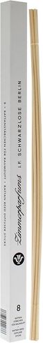 أعواد ناشر الروائح من Schwarzlose Reed - أعواد ناشرة للروائح برائحة منعشة وتدوم طويلاً - عصا معطرات الجو للعطور المنزلية - أعواد ناشرة الروائح سهلة الاستخدام - أسود - 8 قطع in Kuwait