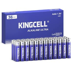 AAA Batteries 36 Pack, High-Performance Triple AAA Batteries with Long-Lasting Power,Alkaline AAA Batteries 10-Year Shelf Life for Kids Toys, Romotes, Various Household Devices