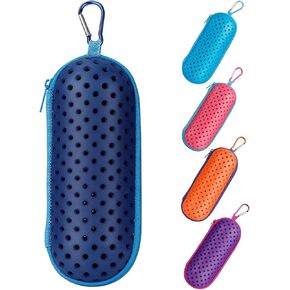 Swim Goggle Case For Swimming Goggles, Protective Cases for Goggles with Clip, Sunglasses, Goggles, Sports