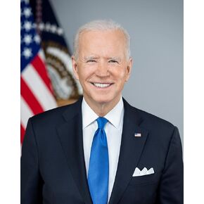 Official Portrait of President Joseph Biden Photograph - Historical Artwork from 2021 - (5" x 7") - Semi-Gloss