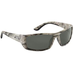 Flying Fisherman Polarized Sunglasses with 100% UVA & UVB Protection for Fishing, Biking, Golf, Hiking, Beach, Driving – BUCHANAN, Gunmetal Frames with Copper Tinted Lenses (7719GC)