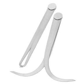 Jeanoko 2pcs Calipers Machinist Solid Outside Inside 6 Inch Joint Calipers Set Firm Joint Calipers Measuring Tool for OD & ID Measuring