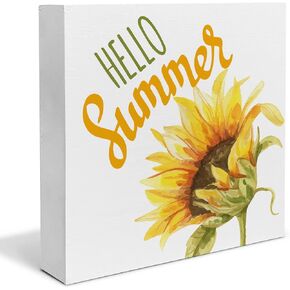 ملون الوجه بالتخبط صندوق خشبي تسجيل ديكور مكتب مرحبا الصيف كتلة خشبية تسجيل ديكور للمنزل شاطئ رف الجدار in Kuwait