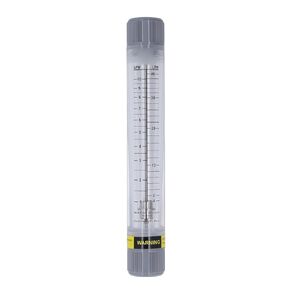 Flowmeter Flow Measuring Tool,Liquid Flow Flowmeter Tube Type 1‑10GPM Accurate Scale Transparent Acrylic Water Flow Meter G1 Female Thread, Water Rotameter Instantaneous for Factory Industry