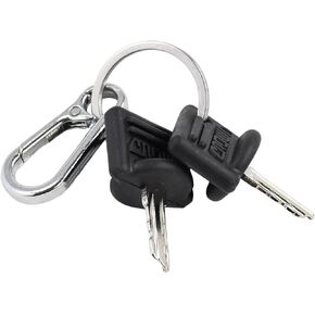 107151-001 089216-001 Ignition Keys 2Pcs Compatible with Crown Forklift PE3000 PE4000 PE4500 GPW40 WP3000