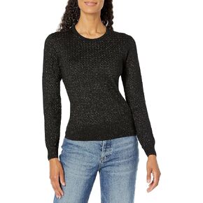 Armani Exchange Women's Wool Blend Knit Fitted Pullover Sweater