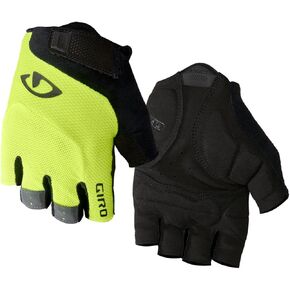 Giro Bravo Gel Men Road Cycling Gloves - White/Black (2023), X-Large