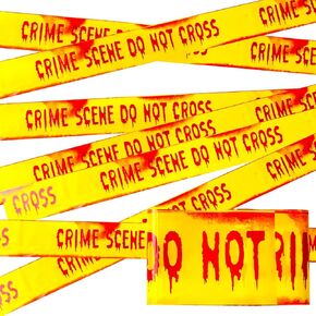 شريط تحذير من OuMuamua لتزيين الهالوين في الهواء الطلق - لا تتقاطع مع الشريط الأصفر 3 بوصة × 82 قدم شريط تحذير من مخاطر الهالوين لحفلات الهالوين وأعياد الميلاد وديكور المنازل المسكونة وشريط مسرح الجريمة in Kuwait