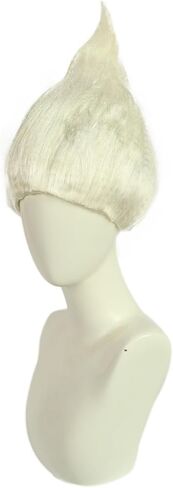 Anogol Hair Cap + Green Wig Adult for Anime Cosplay Synthetic Green Wig for Women Men Peluca Verde for Costume Halloween Party in Saudi Arabia