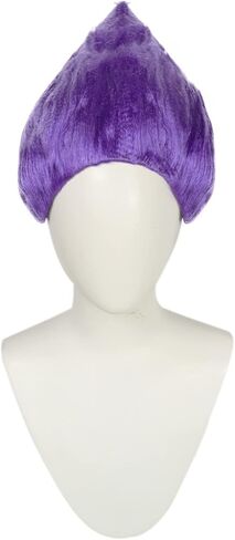 Anogol Hair Cap + Green Wig Adult for Anime Cosplay Synthetic Green Wig for Women Men Peluca Verde for Costume Halloween Party in Saudi Arabia