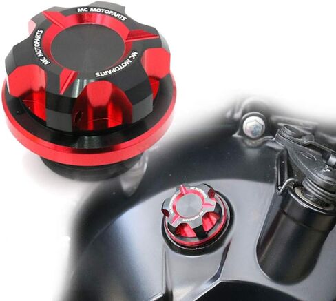 غطاء حشو الزيت من التيتانيوم CNC من T-Axis متوافق مع GSX-S1000 F GSX-S 750 GSX-R 750 600 2016 17 in Saudi Arabia