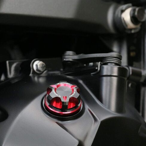 غطاء حشو الزيت من التيتانيوم CNC من T-Axis متوافق مع GSX-S1000 F GSX-S 750 GSX-R 750 600 2016 17 in Saudi Arabia