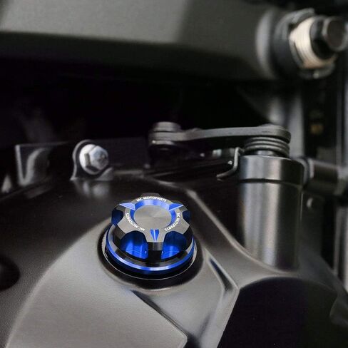 غطاء حشو الزيت من التيتانيوم CNC من T-Axis متوافق مع GSX-S1000 F GSX-S 750 GSX-R 750 600 2016 17 in Saudi Arabia