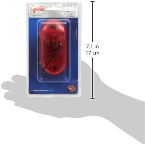 Grote 47263 Yellow SuperNova Low-Profile LED Clearance Marker Light (out Bezel) in Saudi Arabia