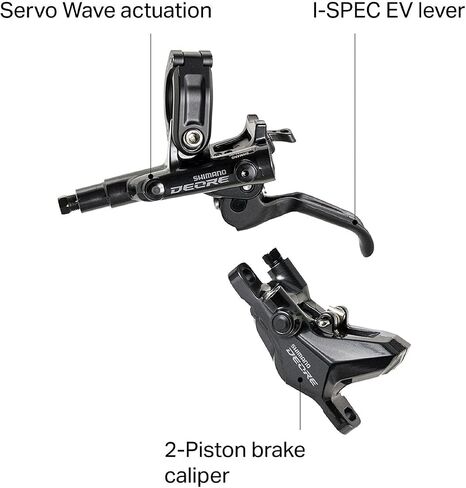 SHIMANO BR-M6100 Deore 2-Piston Disc Brake (Front/Left) in Saudi Arabia