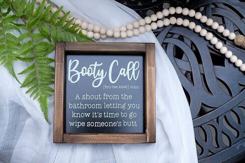 SIMPLY ANI Alexa Do The Laundry-Funny Laundry Signs for Laundry Room, Farmhouse Style Laundry Room Wall Decor, Small Signs for Laundry Shelf, Free Standing Shelf Decor, 7x7 Inch. in Saudi Arabia