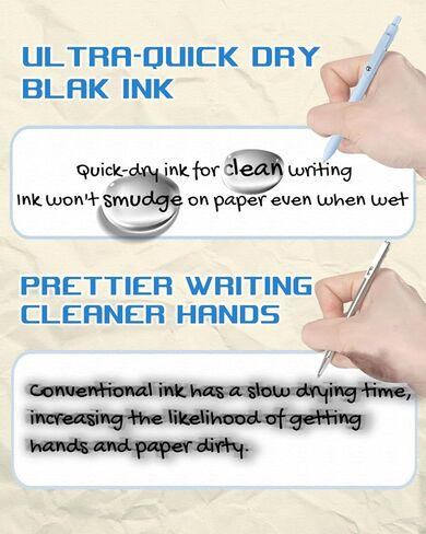 6 قطع من أقلام الجل، أقلام حبر سوداء رفيعة 0.5 مم مع سلك ناعم، أقلام سريعة الجفاف للتدوين، أقلام جمالية لطيفة ولطيفة، هدايا اللوازم المدرسية المكتبية للنساء والرجال الطلاب (الماكارون) in Kuwait