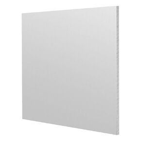 MECCANIXITY 6061 T651 Aluminum Sheet, 12 x 16 x 1/4 Inch Rectangle Heat-treatable Aluminum Sheet Flat Metal Plate Covered with Protective Film for Industrial, Crafting