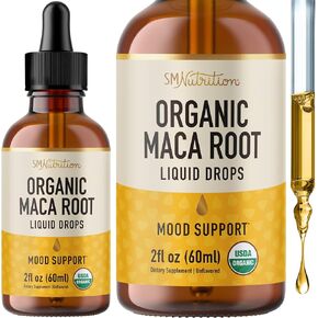 Maca Root Gummies for Drive, Performance & Energy Support | Hormone Balance for Women and Men | Herbal Supplements with Natural Peach Flavor, 200MG Extra Strength | Vegetarian, Non-GMO | 60 Gummies