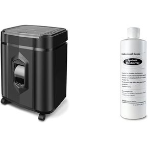 Aurora Commercial Grade 400-Sheet Auto Feed High-Security Micro-Cut Paper Shredder/ 240 Minutes/Security Level P-5