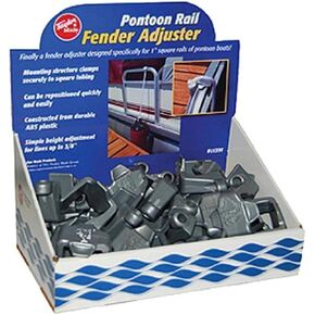 Taylor Made Products 11391 Pontoon Rail Marine Fender Adjuster, 36 PC, Gray