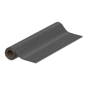 Rubber Roll, Buna-N, Rubber Width 12 in, Rubber Length 4 ft, Rubber Thickness 1/32 in, 60A, Plain Backing