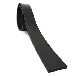 Rubber Roll, Neoprene, Rubber Width 2 in, Rubber Length 4 ft, Rubber Thickness 3/16 in, 60A, Plain Backing