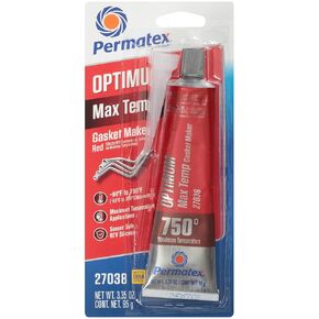 Permatex Optimum Red High Temperature Gasket Maker 13 oz