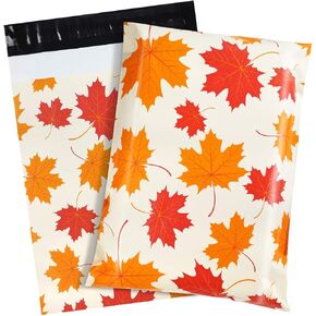 100 حزمة من رسائل البريد البلاستيكية، 10 × 13 بوصة، أكياس شحن بريدية بلاستيكية مخصصة، ظرف بريد بولي مع شريط لاصق ذاتي الغلق - مقاوم للماء ومقاوم للتمزق (ذهبي رخامي) in Kuwait