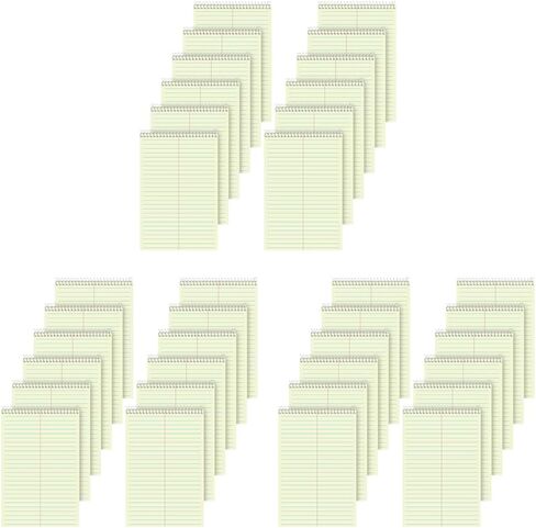 TOPS(R) Steno Books, 6in. x 9in., Gregg Ruled, 80 Pages, Green Tint in Kuwait