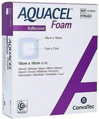 Foam Dressing Aquacel 4 X 4 Inch Square Sterile in Saudi Arabia