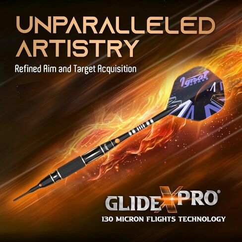 مجموعات رؤوس بلاستيكية لرمي السهام من IgnatGames - أسهم ذات أطراف ناعمة للوحة رمي السهام الإلكترونية - مجموعة سهام ذات أطراف بلاستيكية مع أعمدة من الألومنيوم، وحلقات، و100 طرف للسهام و16 رحلة + مفتاح ربط السهام + حقيبة مبتكرة in Kuwait