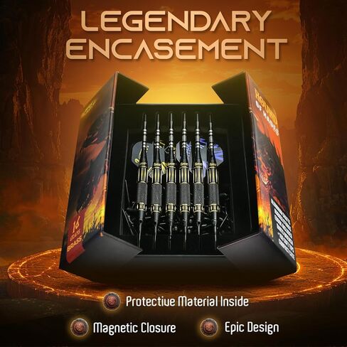 مجموعات رؤوس بلاستيكية لرمي السهام من IgnatGames - أسهم ذات أطراف ناعمة للوحة رمي السهام الإلكترونية - مجموعة سهام ذات أطراف بلاستيكية مع أعمدة من الألومنيوم، وحلقات، و100 طرف للسهام و16 رحلة + مفتاح ربط السهام + حقيبة مبتكرة in Kuwait