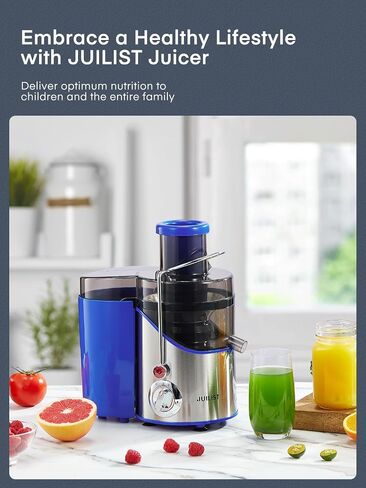 Juicer Machines, Juilist 3" Wide Mouth, Max 800W, 3-Speed 400W Easy-Clean | Max power 800W in Saudi Arabia