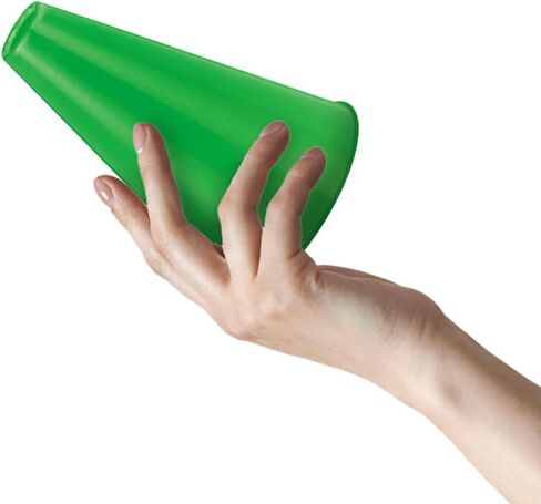 Blue Plastic Megaphone (8.25" x 6") – 1 Pc - Eco-Friendly & Lightweight Design - Ideal For Sports Events, Parties & Cheerleading in Kuwait