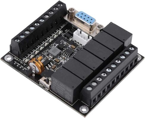 Programmable Logic Controller, DC 24V PLC Industrial Programmable Control Board FX1N-14MR Relay Controller Module for Industrial Automatic Control in Saudi Arabia